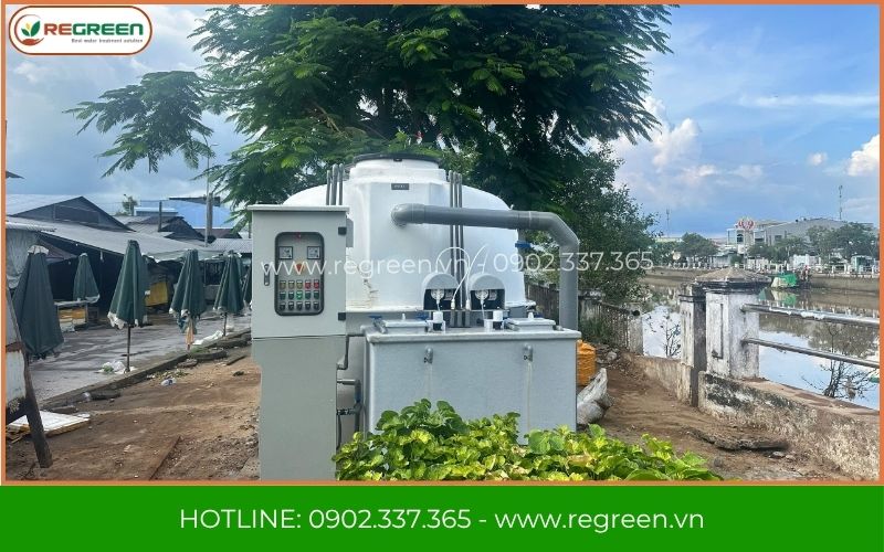 Regreen tư vấn giải pháp cho thành phần nước thải sinh hoạt.
