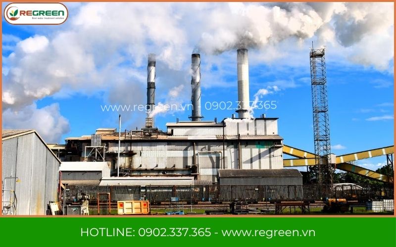 Khí thải ngành xi mạ cần lắp đặt tháp hấp thụ xử lý khí thải