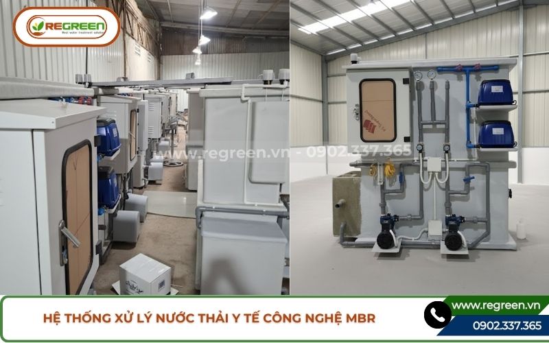 Hệ thống xử lý nước thải bệnh viện công nghệ MBR