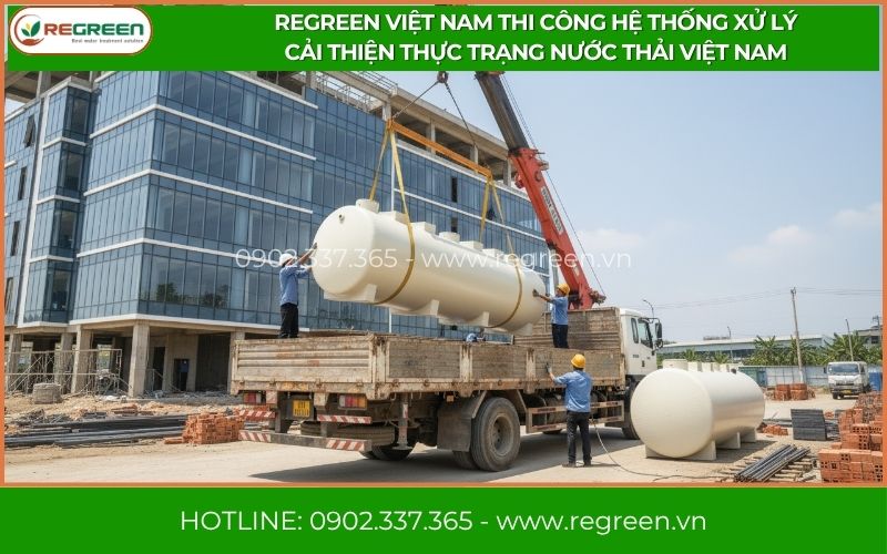 Thi công lắp đặt hệ thống giải quyết thực trạng nước thải công nghiệp Việt Nam