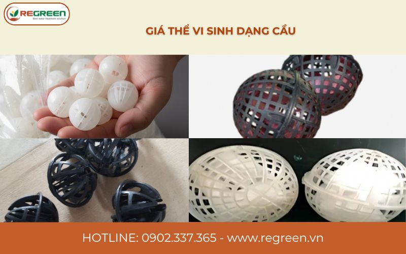 Giá thể vi sinh dạng cầu chính hãng Regreen Việt Nam