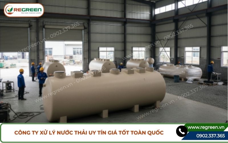 Công ty xử lý nước thải uy tín tại TP.HCM và Hà Nội.