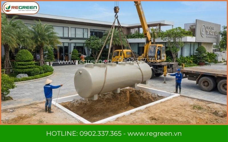 Thi công hệ thống xử lý nước thải Đà Nẵng trọn gói ReGreen