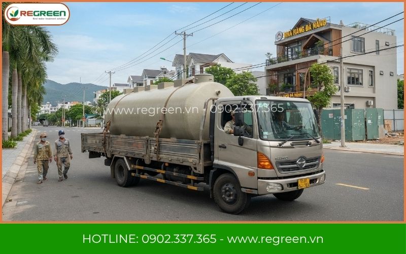 Vận chuyển thiết bị xử lý nước thải Đà Nẵng tận nơi
