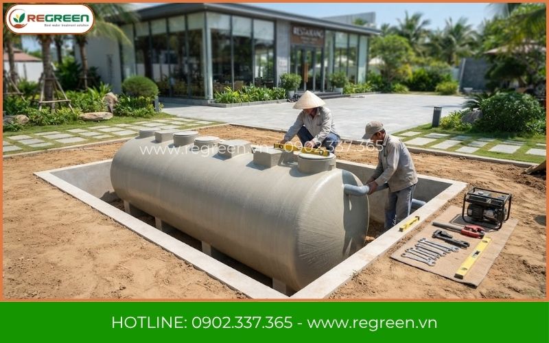 ReGreen Việt Nam thi công xử lý nước thải Đà Nẵng uy tín