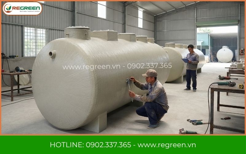 Xưởng sản xuất thiết bị xử lý nước thải Đà Nẵng của ReGreen