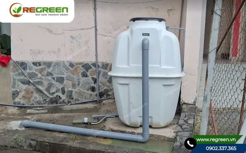 Hệ thống xử lý nước thải sinh hoạt 1m3 khi lắp đặt xong