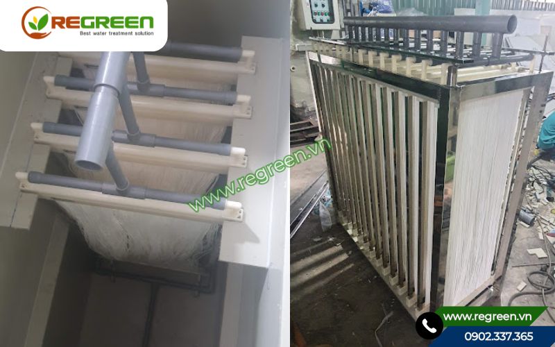Màng lọc MBR giá rẻ giúp tiết kiệm không gian xây dựng.