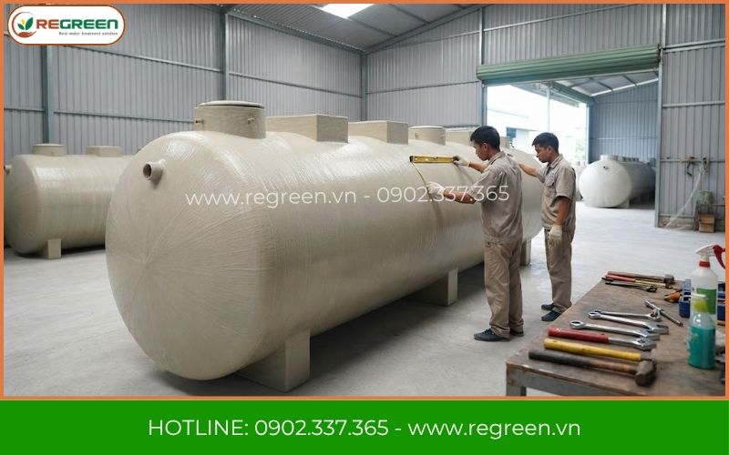 Xưởng sản xuất thiết bị phục vụ xử lý nước thải Cà Mau