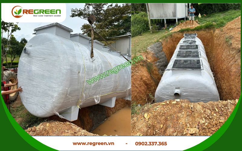 Dự án xử lý nước thải Đồng Nai Regreen đã thực hiện.