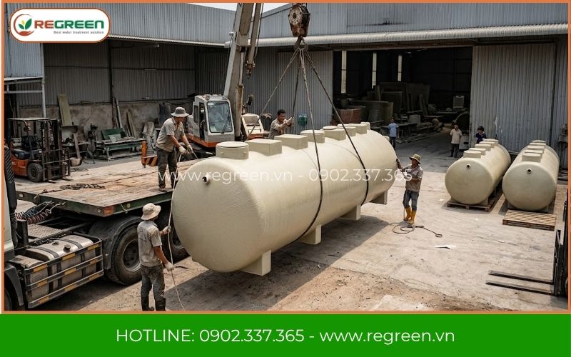 Xưởng sản xuất thiết bị xử lý nước thải KCN VSIP