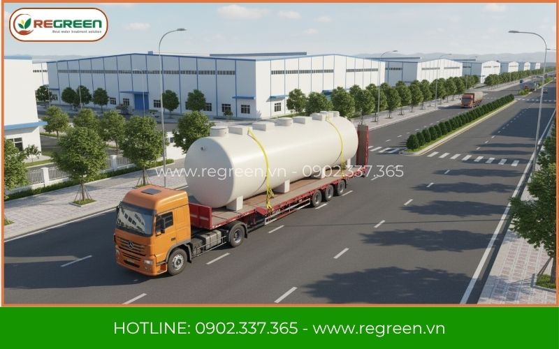 Module hợp khối dùng cho xử lý nước thải KCN VSIP