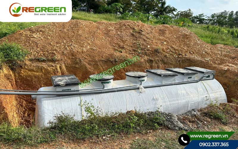 Dự án xử lý nước thải khu công nghiệp do Regreen Việt Nam thực hiện.