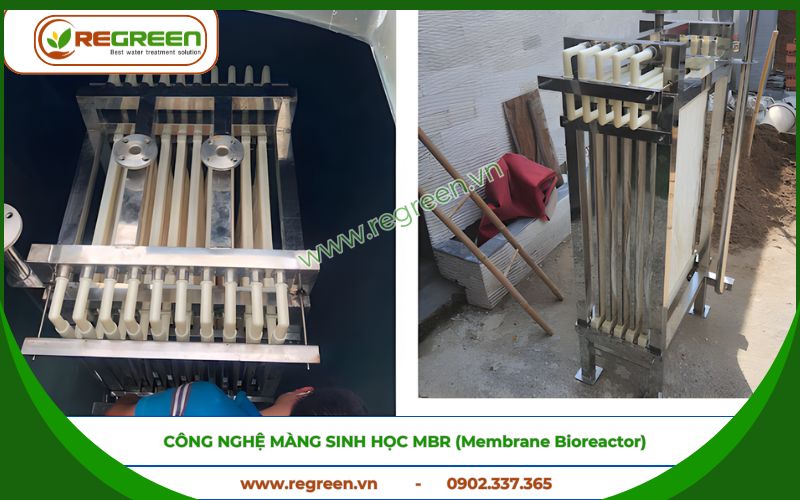 Công nghệ MBR cho nước thải khu công nghiệp.
