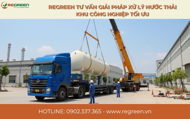 Tư vấn giải pháp xử lý nước thải khu công nghiệp tối ưu