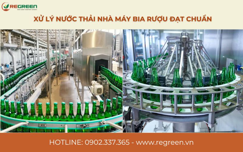 Xử lý nước thải nhà máy bia rượu đạt chuẩn