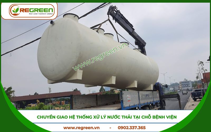 Dịch vụ hàng đầu về xử lý nước thải tại chỗ bệnh viện.