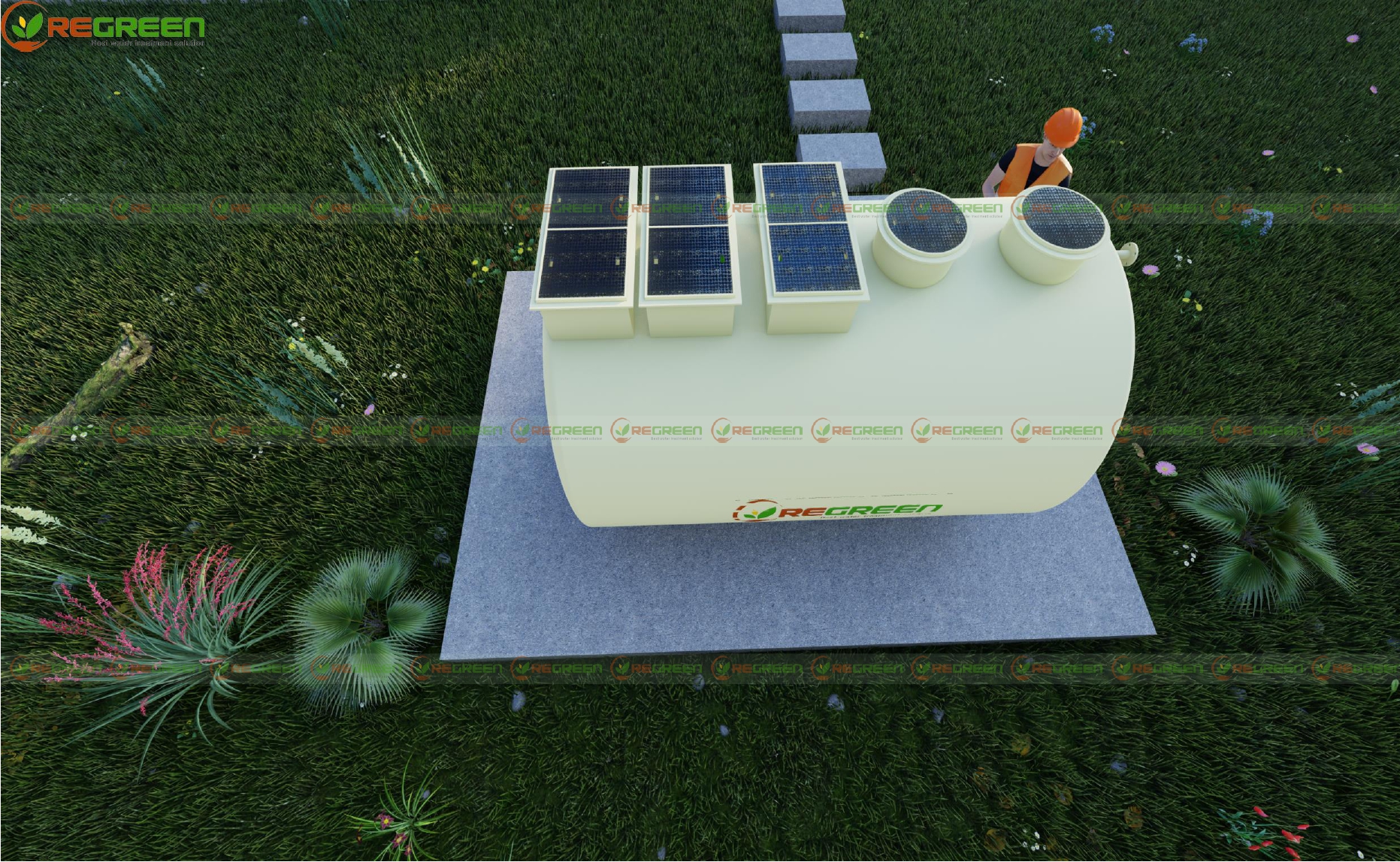 Module xử lý nước thải sinh hoạt công suất 10m3/ngày
