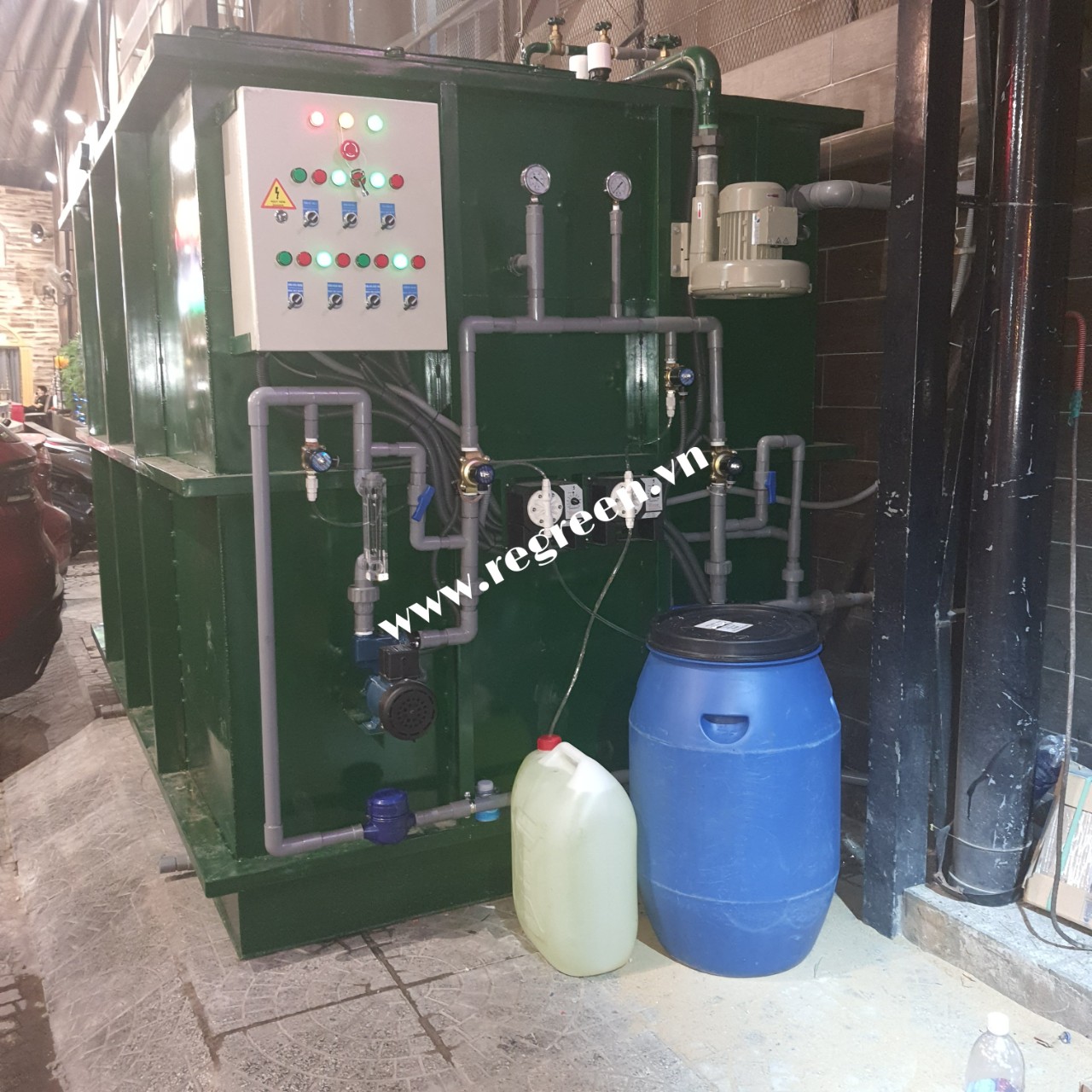 xử lý nước thải nhà hàng công nghệ màng MBR - cs:10m3/ngày