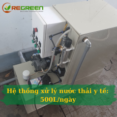 Hệ thống xử lý nước thải y tế 500L