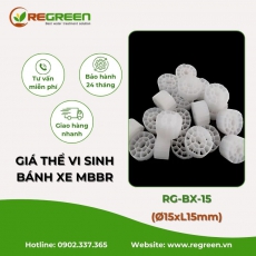 Giá thể vi sinh bánh xe D15xH15 6 lỗ giá tốt