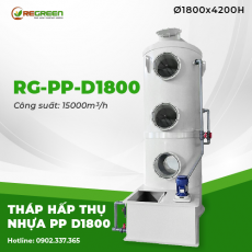 Tháp Hấp Thụ Nhựa PP D1800 