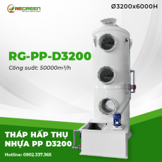 Tháp Hấp Thụ Nhựa PP D3200 
