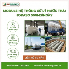 Module hệ thống xử lý nước thải JOKASO 500m3/ngày
