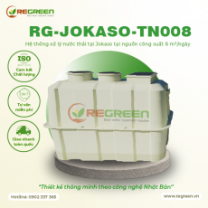 Hệ Thống Xử Lý Nước Thải Tại Nguồn  JOKASO Công Suất 8m3/ngày