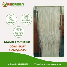 Màng Lọc MBR Xử Lý Nước Thải Công Suất 2-3m3/ngày