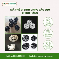 Mua giá thể vi sinh dạng cầu D50 chính hãng