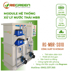 Module Hệ Thống Xử Lý Nước Thải MBR Công Suất  10m3/ngày