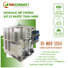 Module Hệ Thống Xử Lý Nước Thải MBR Công Suất  50m3/ngày