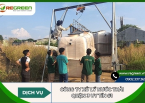 Công ty xử lý nước thải Quận 3 uy tín #1 | Regreen Việt Nam