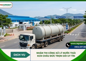 Nhận thi công xử lý nước thải KCN Châu Đức trọn gói uy tín